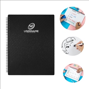 Whiteboard Notebook Dry Erase Notebook Environmentally Reusable Notebook